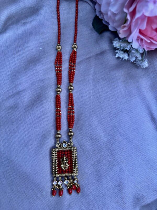 Traditional Lakshmi Haram set - Image 8